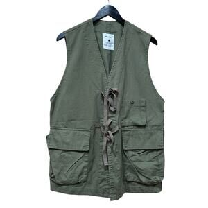 niko and... Japanese Vest Green Khaki Jacket L/XL